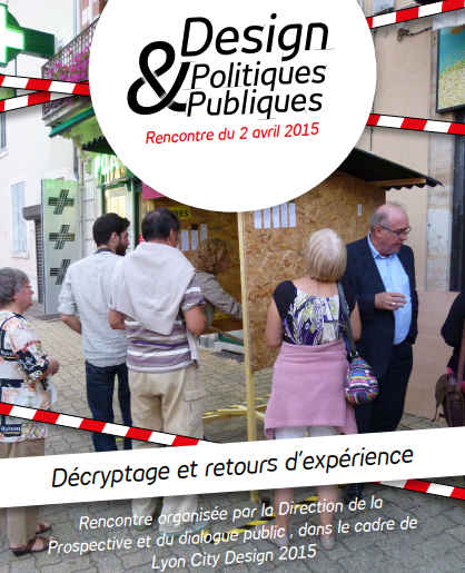 Extrait de la couverture de l'étude "Design et politiques publiques"